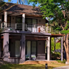 Отель Twin Lotus Koh Lanta 4* Вилла с различными типами кроватей фото 21