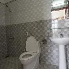 Отель Tra Que Flower Homestay Стандартный номер с двуспальной кроватью