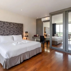 Апартаменты G1 Serviced Apartment Kamala Beach Стандартный номер разные типы кроватей фото 4