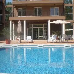 Отель Santa Sofia Apartcomplex Болгария, Солнечный берег - отзывы, цены и фото номеров - забронировать отель Santa Sofia Apartcomplex онлайн бассейн фото 2
