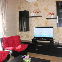 Отель Qeroli Appartment in the center in Avlabari Апартаменты с различными типами кроватей фото 4