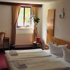 Отель Burghotel Stolpen 3* Стандартный номер с двуспальной кроватью