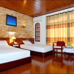 Отель Nhi Trung Hotel Вьетнам, Хойан - отзывы, цены и фото номеров - забронировать отель Nhi Trung Hotel онлайн комната для гостей фото 5