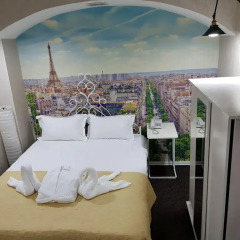 Хостел LES Номер Эконом разные типы кроватей фото 9