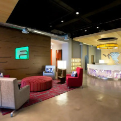 Отель Aloft Cancun Мексика, Канкун - 3 отзыва об отеле, цены и фото номеров - забронировать отель Aloft Cancun онлайн интерьер отеля