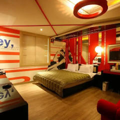 Haeundae Grimm Hotel 2* Номер Делюкс с различными типами кроватей фото 11