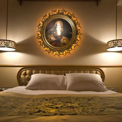 Отель Sultania 5* Номер Делюкс с двуспальной кроватью фото 8