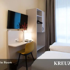 Отель Kreuz Bern 3* Стандартный номер с различными типами кроватей фото 4