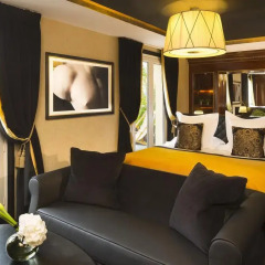 Отель Belmont Paris 4* Стандартный номер с различными типами кроватей фото 3