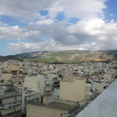 Хостел Youth Athens балкон