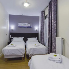 Отель Hôtel du Quai de Seine 2* Стандартный номер с различными типами кроватей фото 16