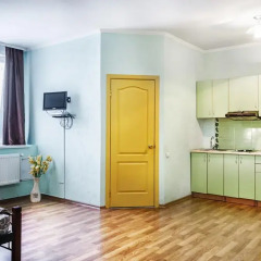 Гостиница Колумб Студия разные типы кроватей фото 20
