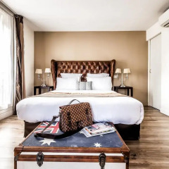 Отель Atelier Montparnasse Hôtel 3* Стандартный номер с различными типами кроватей фото 4