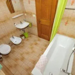 Отель Residence Haus Peder Стельвио ванная
