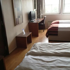 Marché Rygge Vest Airport Hotel 3* Стандартный семейный номер с двуспальной кроватью фото 7