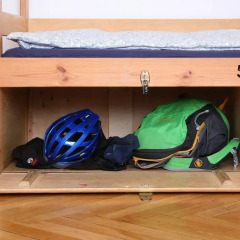 Fest Hostel Кровать в общем номере с двухъярусной кроватью фото 2
