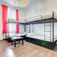 3City Hostel Кровать в общем номере с двухъярусной кроватью фото 3
