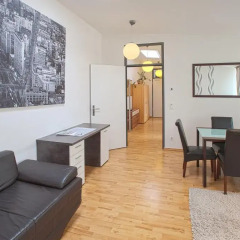 Отель Lodge-Leipzig 4* Апартаменты с различными типами кроватей фото 11