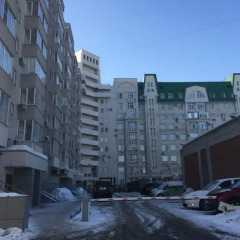 Отель Apartament "Berloga 55" on Zhukova Омск балкон