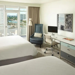 Отель Fontainebleau Miami Beach США, Майами-Бич - отзывы, цены и фото номеров - забронировать отель Fontainebleau Miami Beach онлайн удобства в номере фото 2