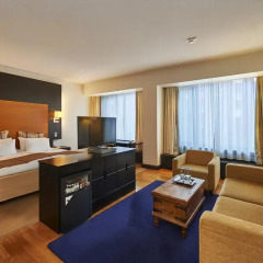 Отель Crowne Plaza Helsinki 4* Стандартный номер с разными типами кроватей фото 3