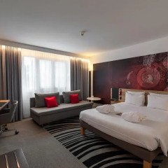 Отель Novotel Muenchen City Германия, Мюнхен - 11 отзывов об отеле, цены и фото номеров - забронировать отель Novotel Muenchen City онлайн комната для гостей фото 15