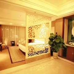 Xiangjiangwan Internationa Hotel (Zhangjiang North Avenue Store) 4* Номер Делюкс с различными типами кроватей фото 4