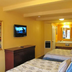 Отель Coast Inn and Spa Fort Bragg 2* Стандартный номер с 2 отдельными кроватями фото 4