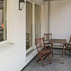 Апартаменты Grüner Apartments балкон