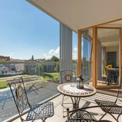 Отель Stay-In Aura Gdańsk Польша, Гданьск - отзывы, цены и фото номеров - забронировать отель Stay-In Aura Gdańsk онлайн балкон