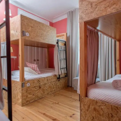 Passport Lisbon Hostel 2* Кровать в женском общем номере фото 14
