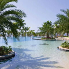 Отель Mandarin Oriental Sanya Санья приотельная территория