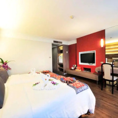 Jomtien Garden Hotel & Resort 4* Номер Делюкс с различными типами кроватей фото 28