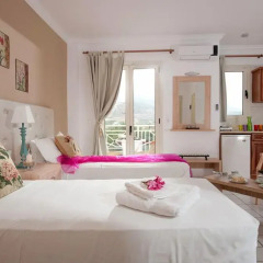 Notos Heights Hotel & Suites 4* Улучшенная студия с различными типами кроватей фото 12