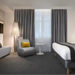 Отель Radisson Blu Edinburgh 4* Стандартный номер с разными типами кроватей фото 2