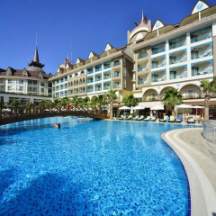 Отель Side Crown Palace - All Inclusive бассейн фото 2