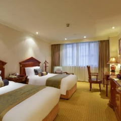 Отель Majesty Plaza Shanghai 4* Номер Делюкс с 2 отдельными кроватями фото 3