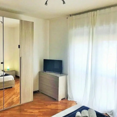 Отель Domus Fiera di Roma Village Апартаменты с различными типами кроватей фото 10