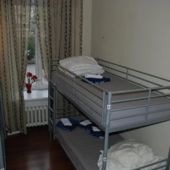 Hostel Moscow 444 Кровать в общем номере с двухъярусной кроватью фото 6