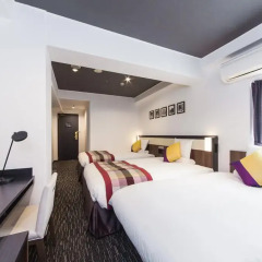 Hotel Mystays Shinsaibashi 2* Улучшенный номер с различными типами кроватей фото 4