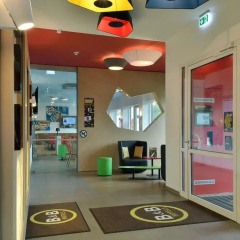 B&b Hotel München City-west Мюнхен интерьер отеля