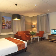 Amsterdam Teleport Hotel 3* Студия с различными типами кроватей фото 5