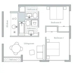 Adina Apartment Hotel Berlin Hackescher Markt 4* Апартаменты с различными типами кроватей фото 9