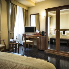 Hotel Dei Cavalieri 4* Номер Бизнес с двуспальной кроватью фото 7