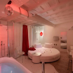 Отель SuiteSistina for Lovers 3* Улучшенный номер с различными типами кроватей фото 5