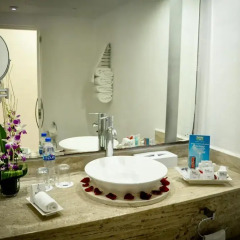 Отель Bel Air Collection and Spa Cancun Resort 3* Номер Делюкс с различными типами кроватей фото 4