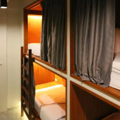 Once Again Hostel Кровать в общем номере с двухъярусной кроватью фото 5