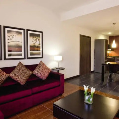 Movenpick Hotel Apartments Al Mamzar Dubai 5* Улучшенный номер с различными типами кроватей фото 6