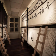 Copenhagen Backpackers Hostel Кровать в общем номере с двухъярусной кроватью фото 2