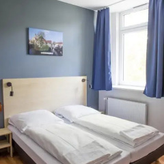 Отель a&o Stuttgart City Стандартный номер с различными типами кроватей фото 6